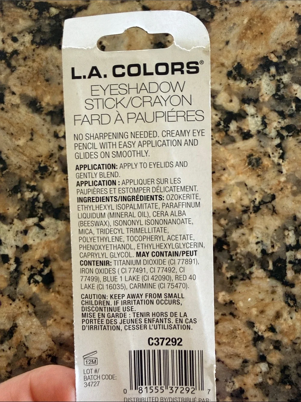 L.A. COLORS Glow Shadow Stick - White Pearl (2-Pack)
